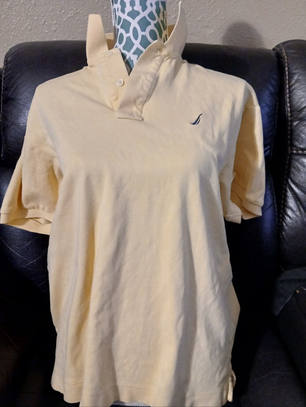 Men's Light Yellow Polo Shirt - Classic Short Sleeve